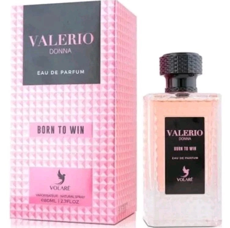 Valerio Donna Born To Win Eau De Parfum by Volare 80ml