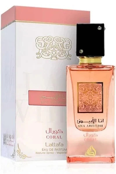 Ana Abiyedh Coral Eau De Parfum By Lattafa 60ml