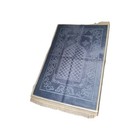 Gebetsteppich Graublau Gold